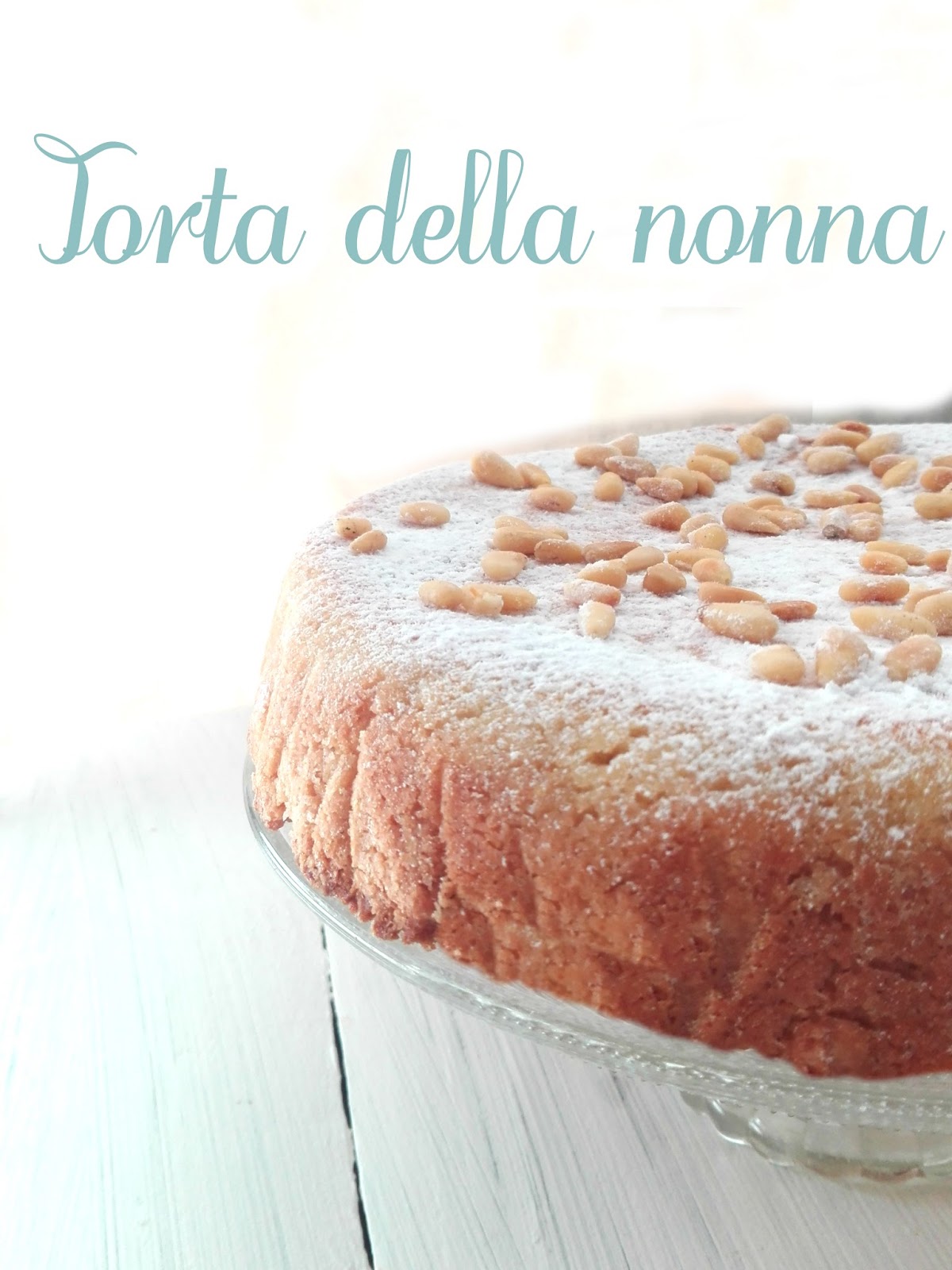 La torta della nonna per intolleranti al lattosio e spiegatemi il perché…