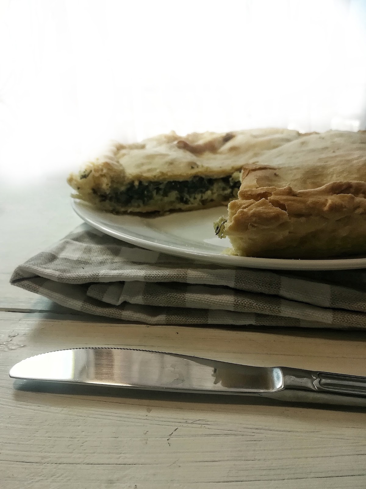 La torta salata bieta e mozzarella| senza pasta sfoglia