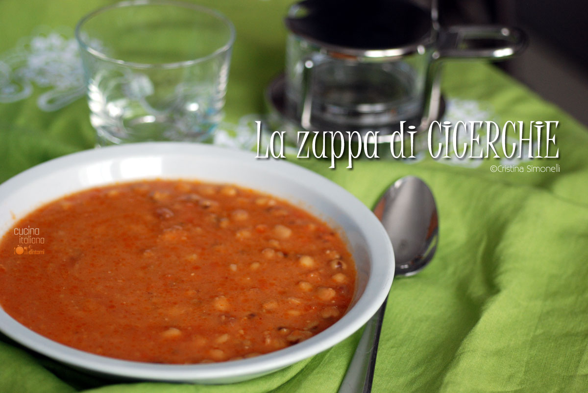 La zuppa di cicerchie, ricetta regionale italiana