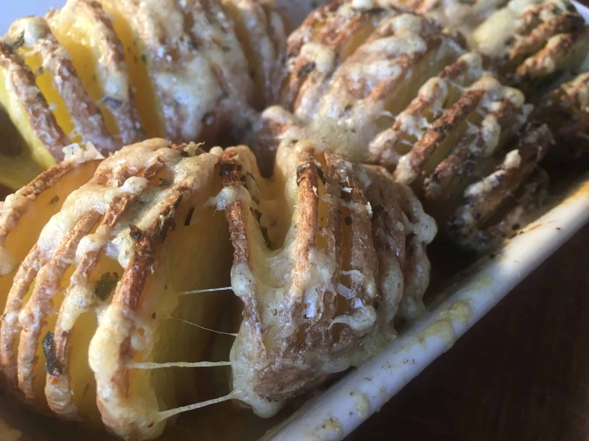 Lamelle di patate filanti