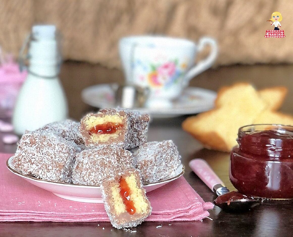 Lamingtons di pandoro