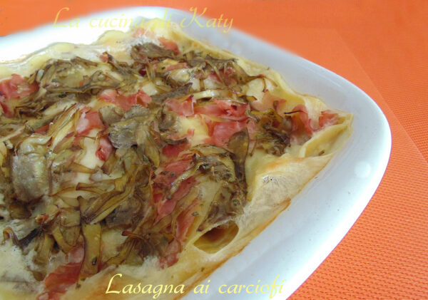 Lasagna ai carciofi-ricetta primavera