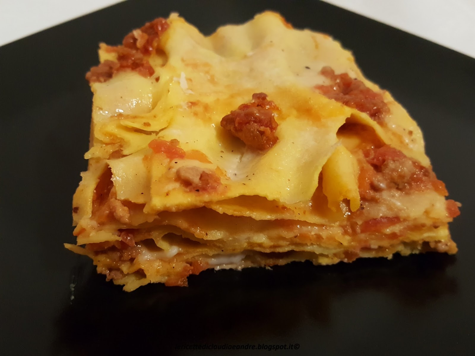 Lasagna al ragù