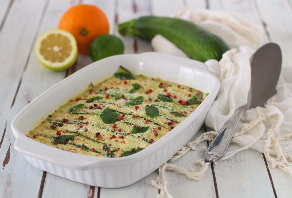 Lasagna di zucchine senza pasta e senza cottura