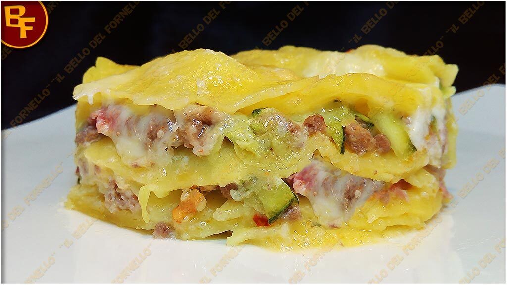 Lasagna monoporzione bianca