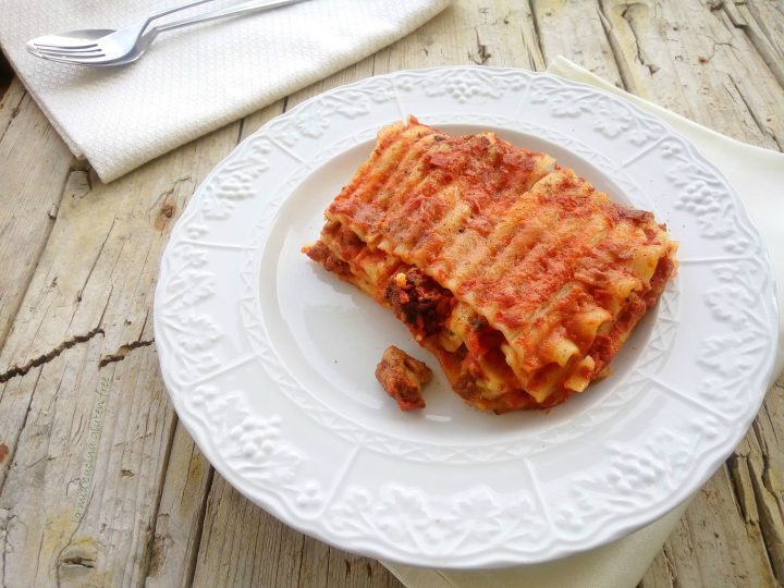 Lasagna napoletana senza glutine