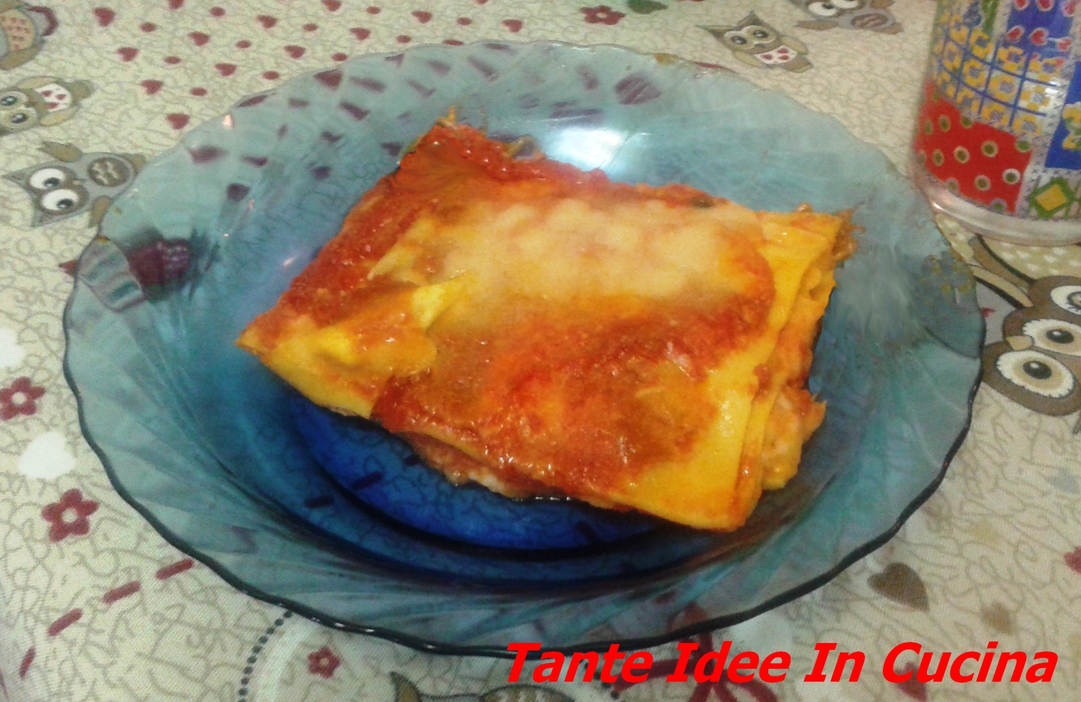 Lasagna pomodoro & mozzarella