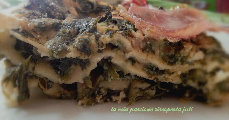Lasagna ricotta e spinaci