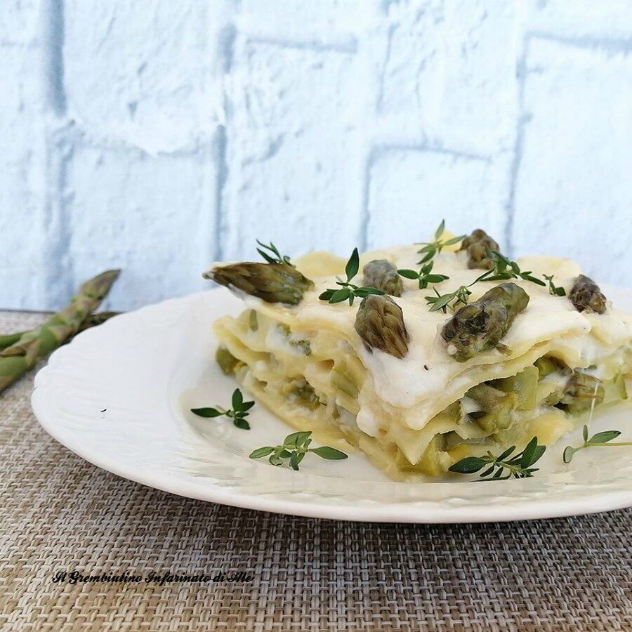 Lasagne agli asparagi