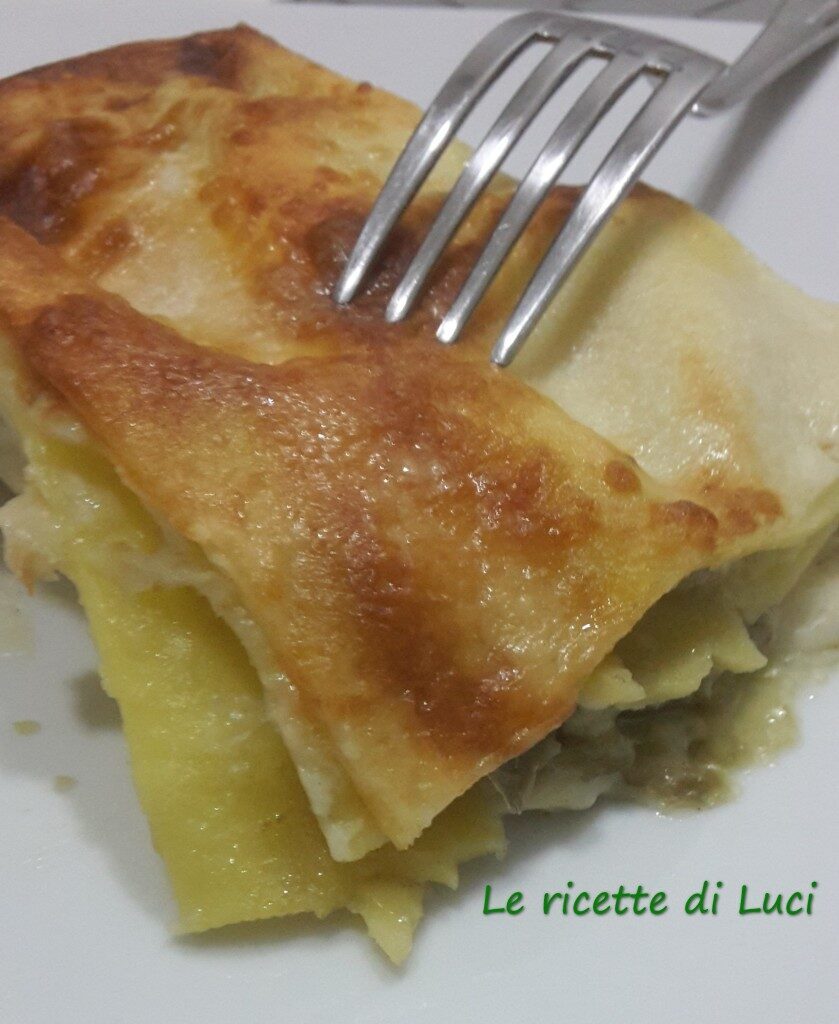 Lasagne ai carciofi