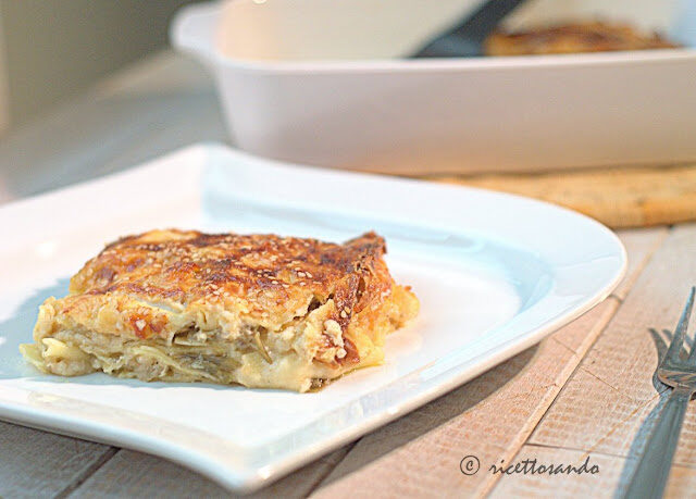 Lasagne ai carciofi