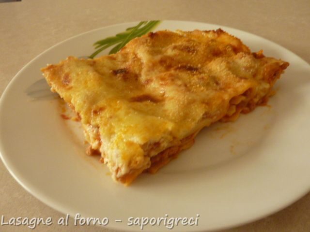 Lasagne al forno