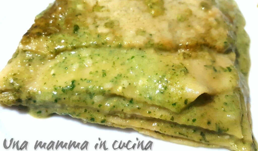 Lasagne al pesto alla genovese