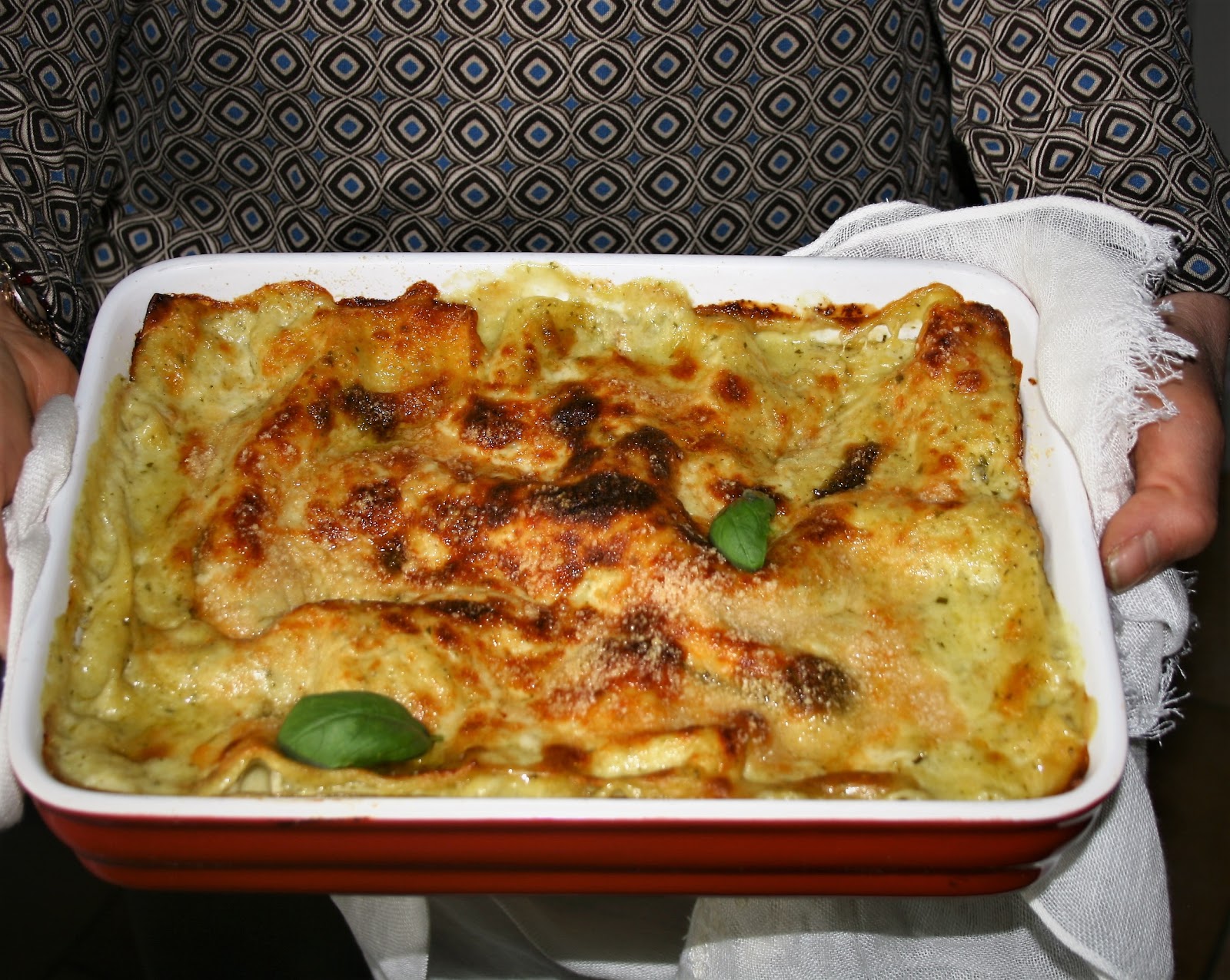 Lasagne al pesto , quando ho voglia di qualcosa di buono da preparare in fretta