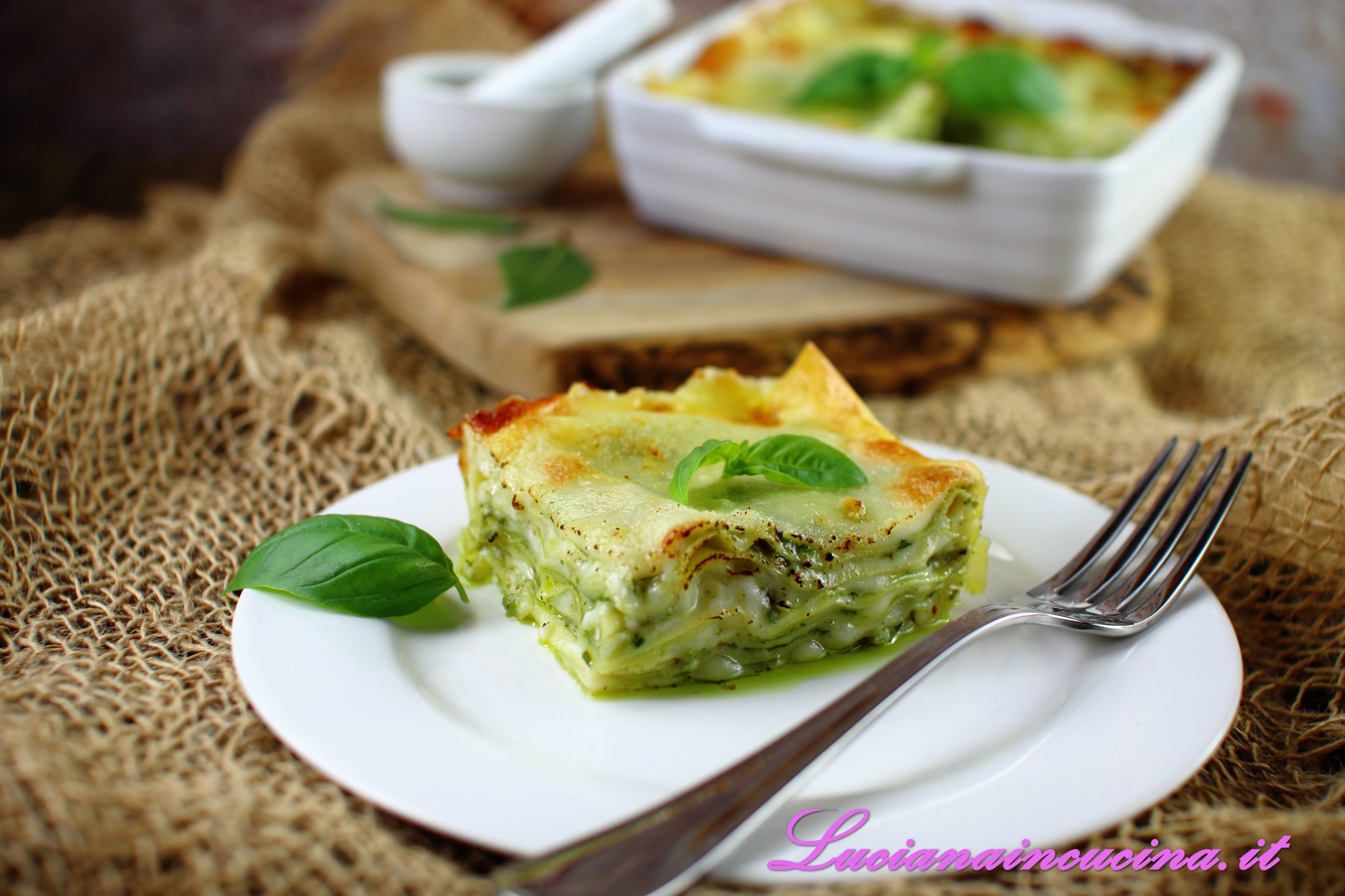 Lasagne al pesto
