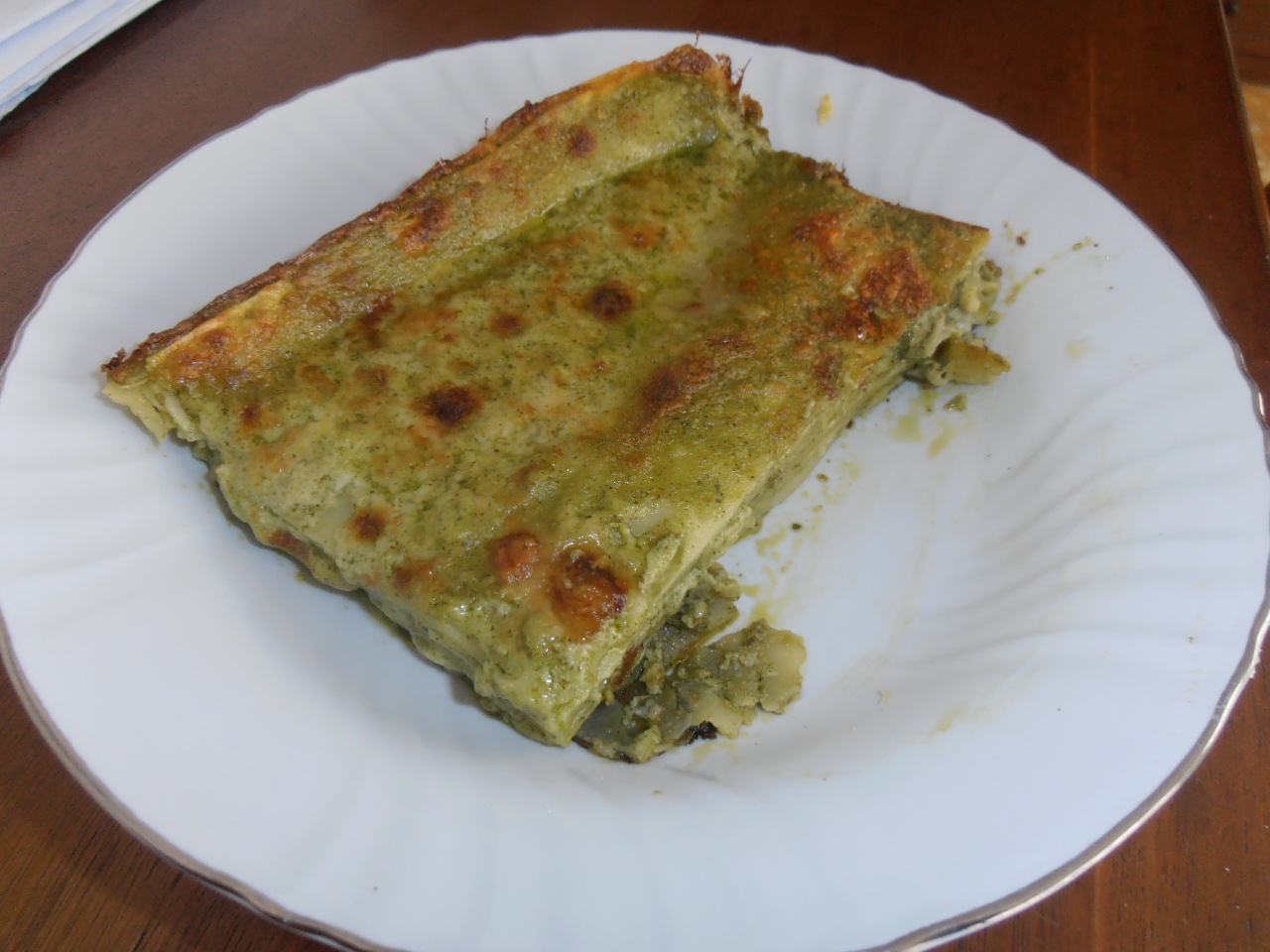Lasagne al pesto