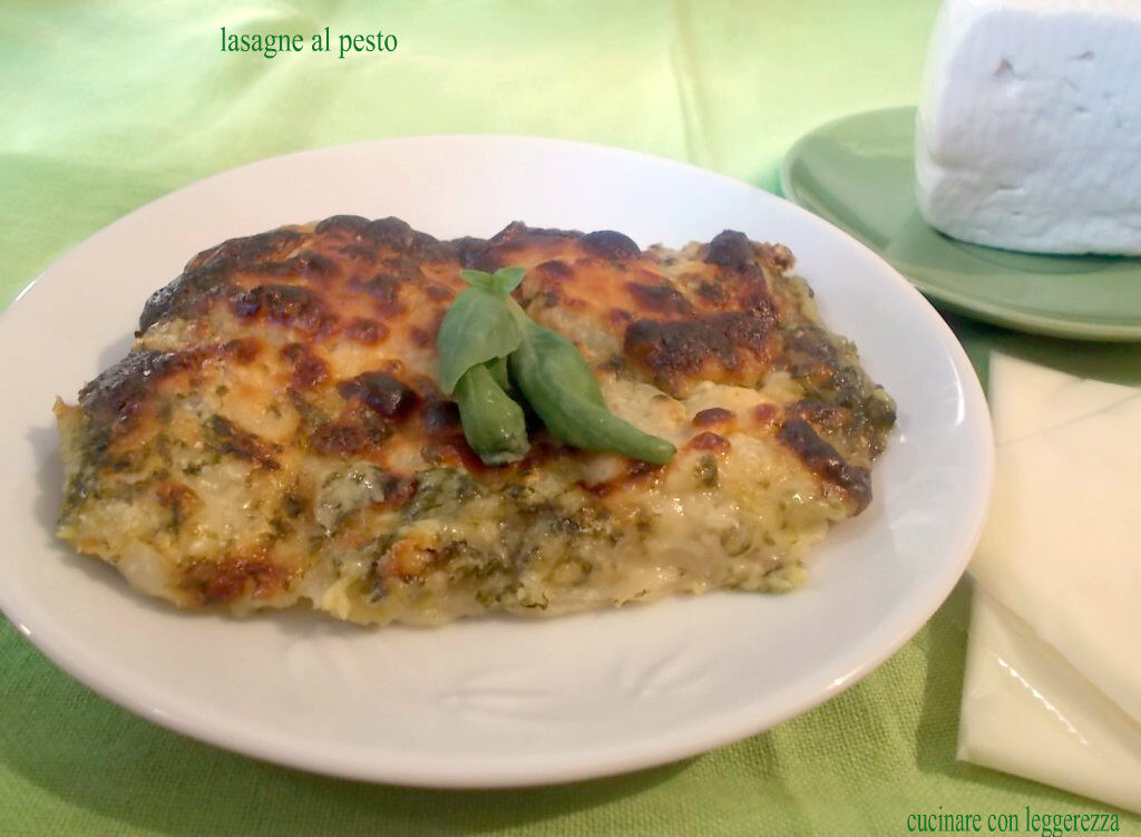 Lasagne al pesto