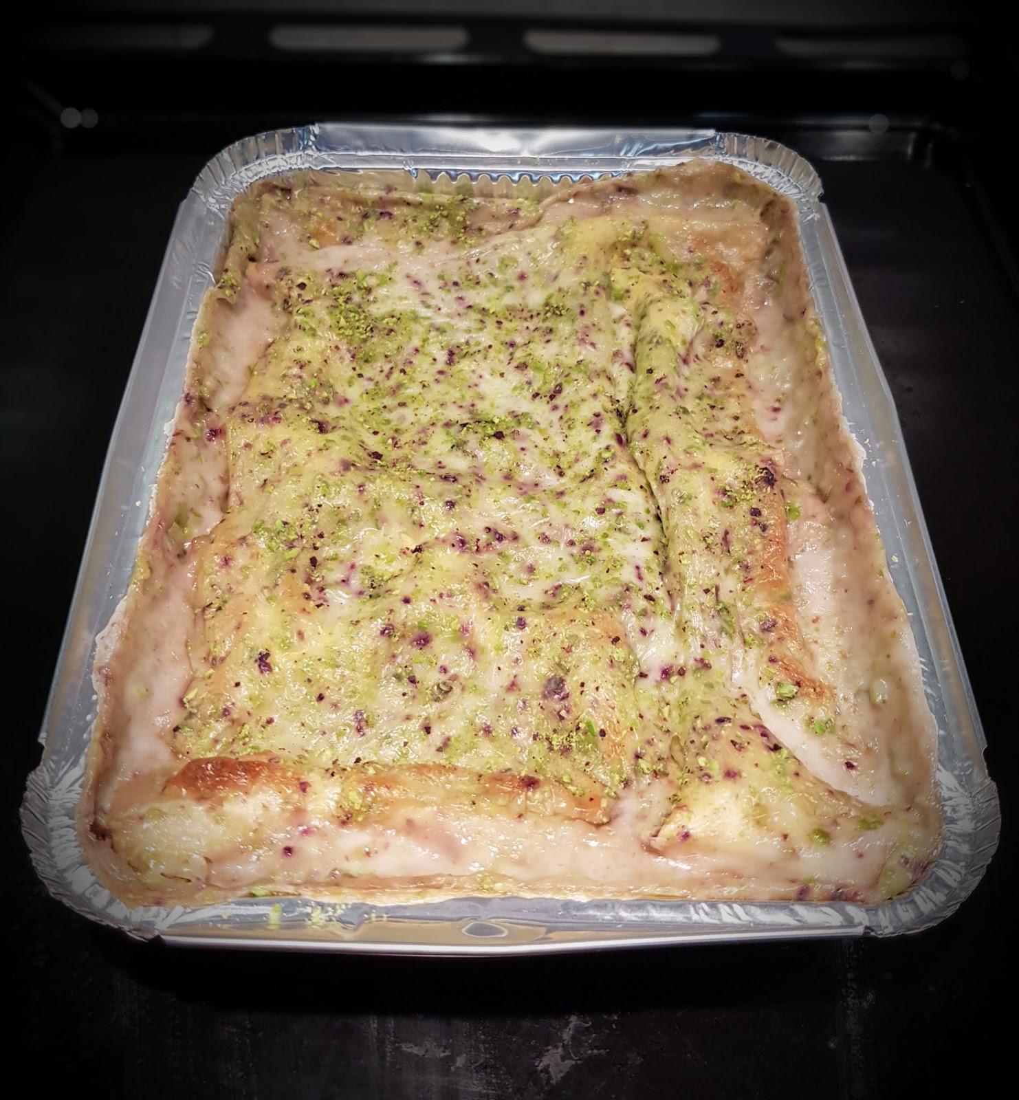 Lasagne al pistacchio