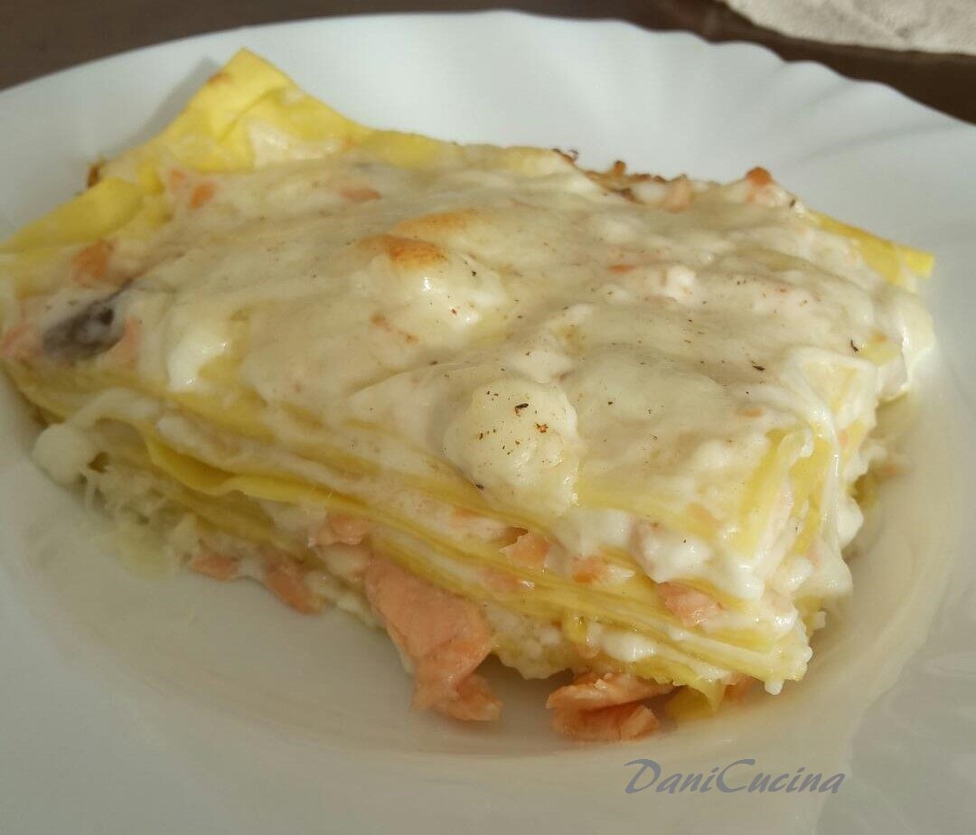 Lasagne al salmone affumicato