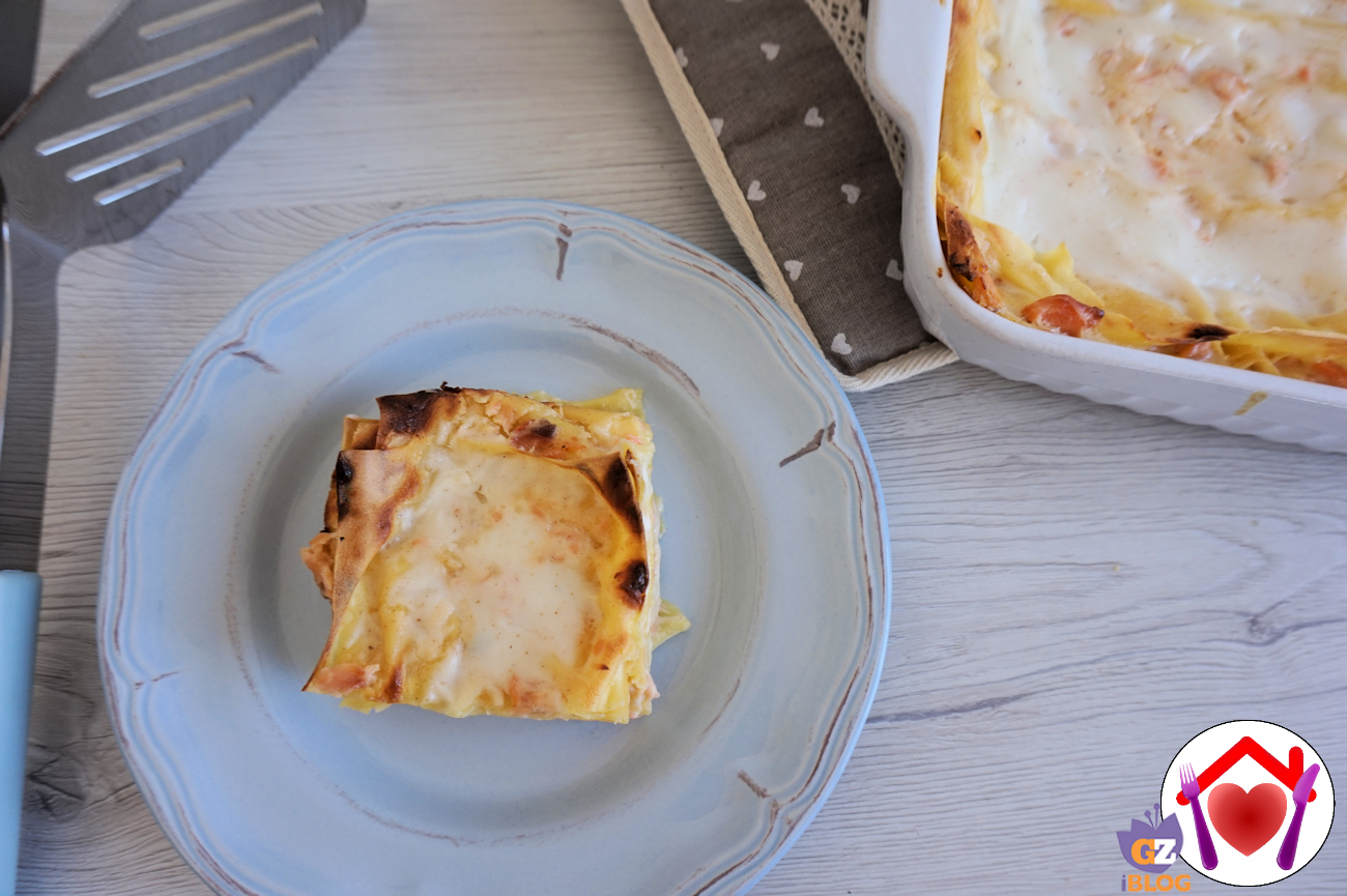 Lasagne al salmone