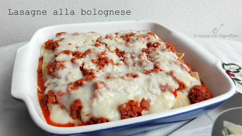 Lasagne alla bolognese