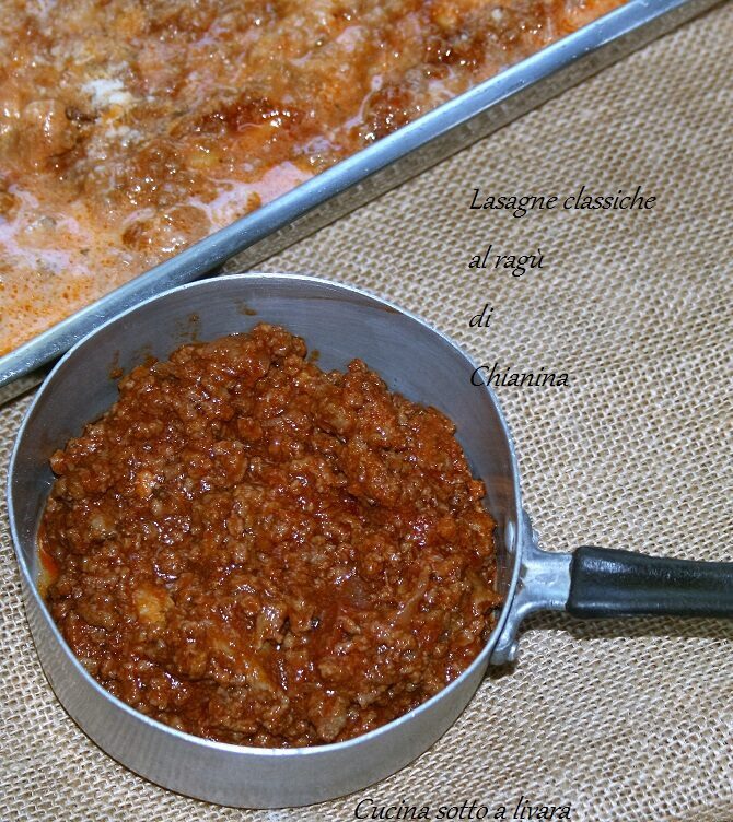Lasagne classiche al ragu’