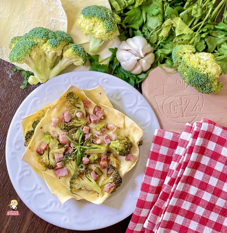 Lasagne con broccoli