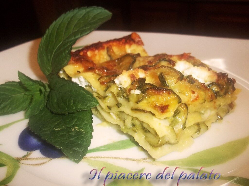 Lasagne con le zucchine