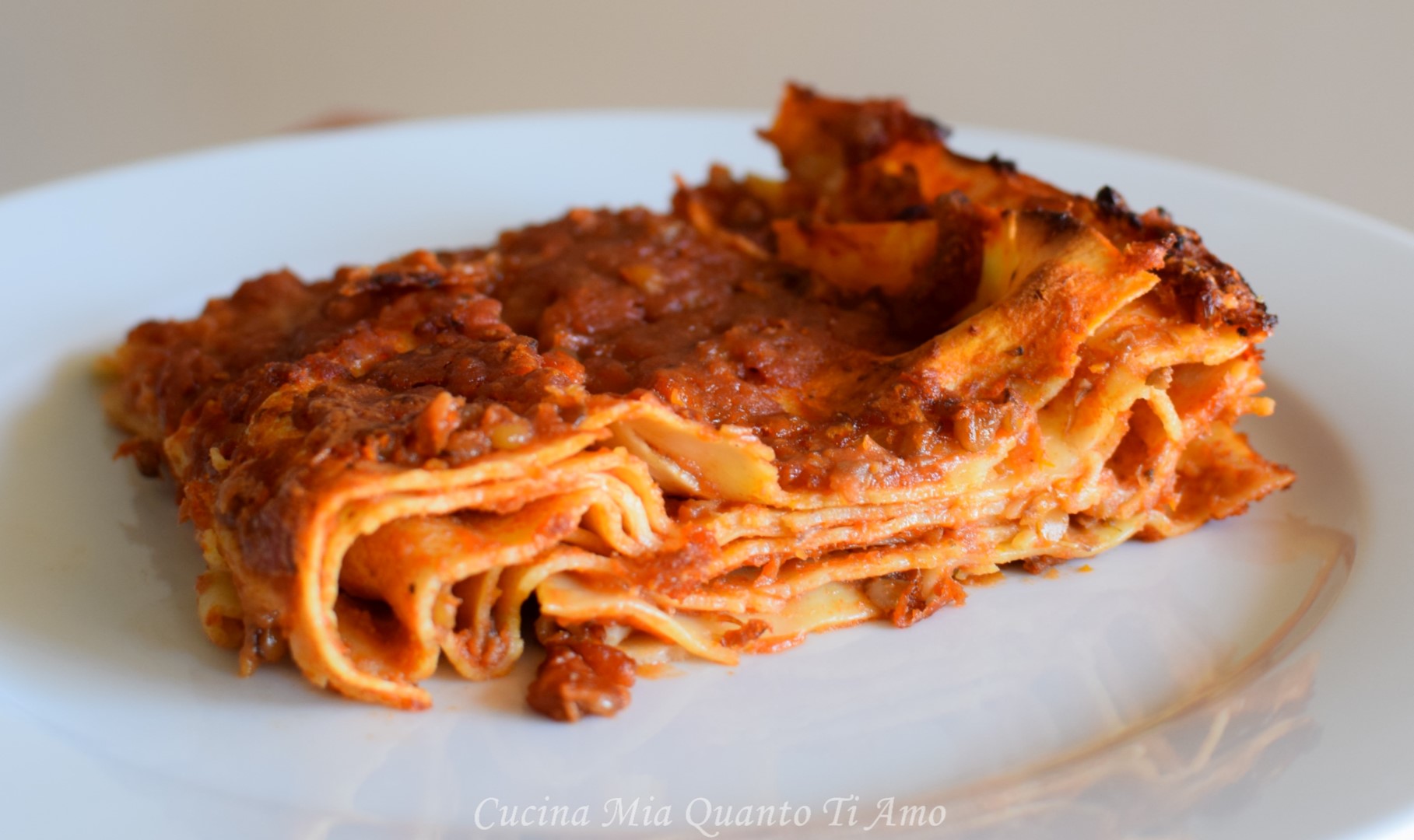 Lasagne con lenticchie