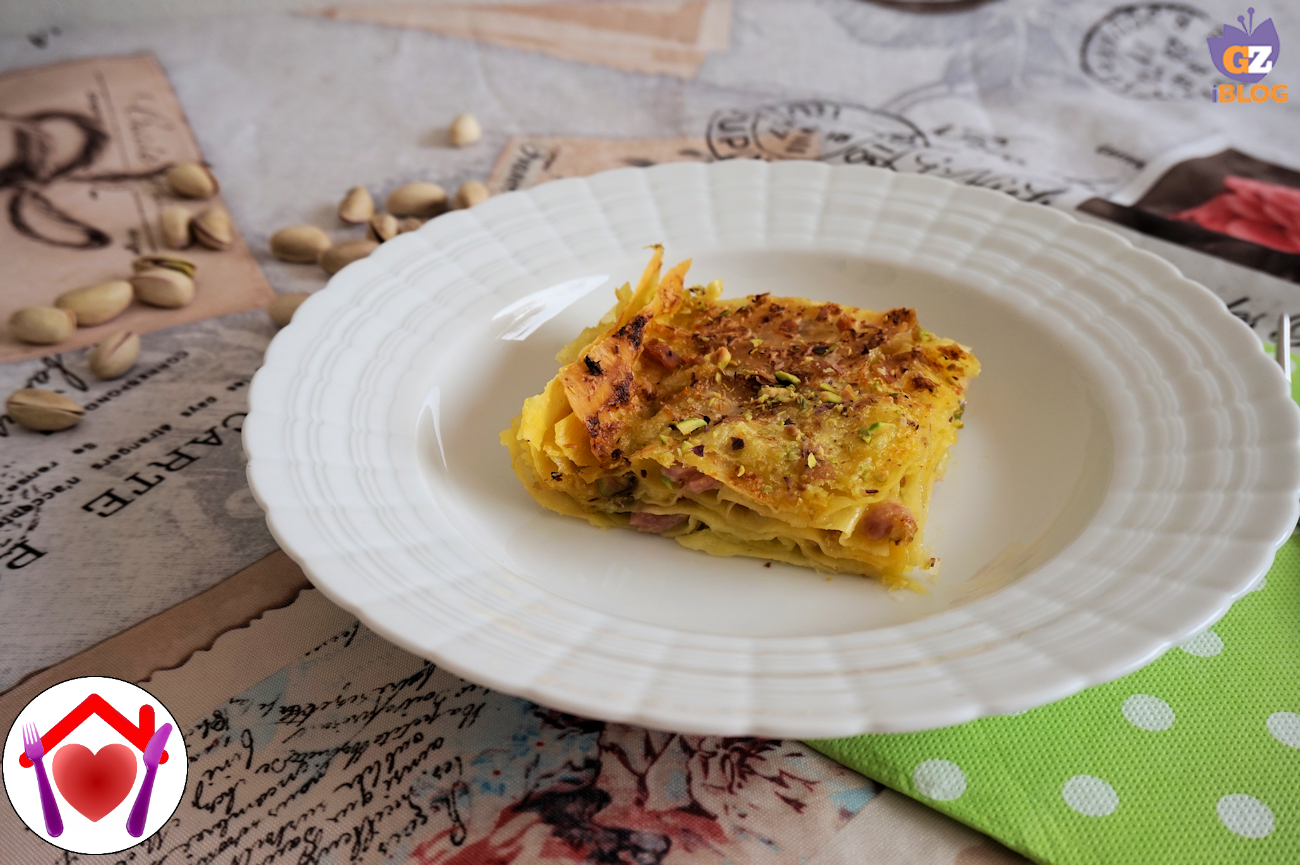 Lasagne con mortadella e stracchino