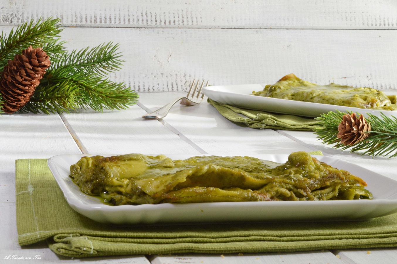 Lasagne con pesto e stracchino ricetta facile e cremosa