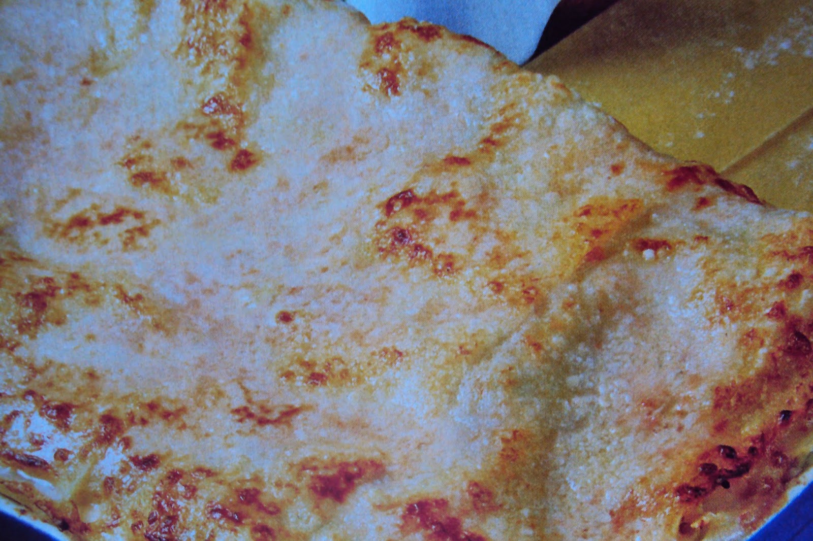 Lasagne con scamorza affumicata e verza