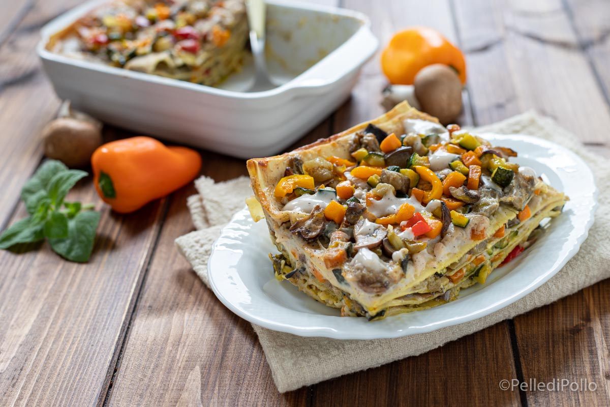 Lasagne con verdure estive
