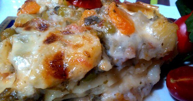 Lasagne di minestrone