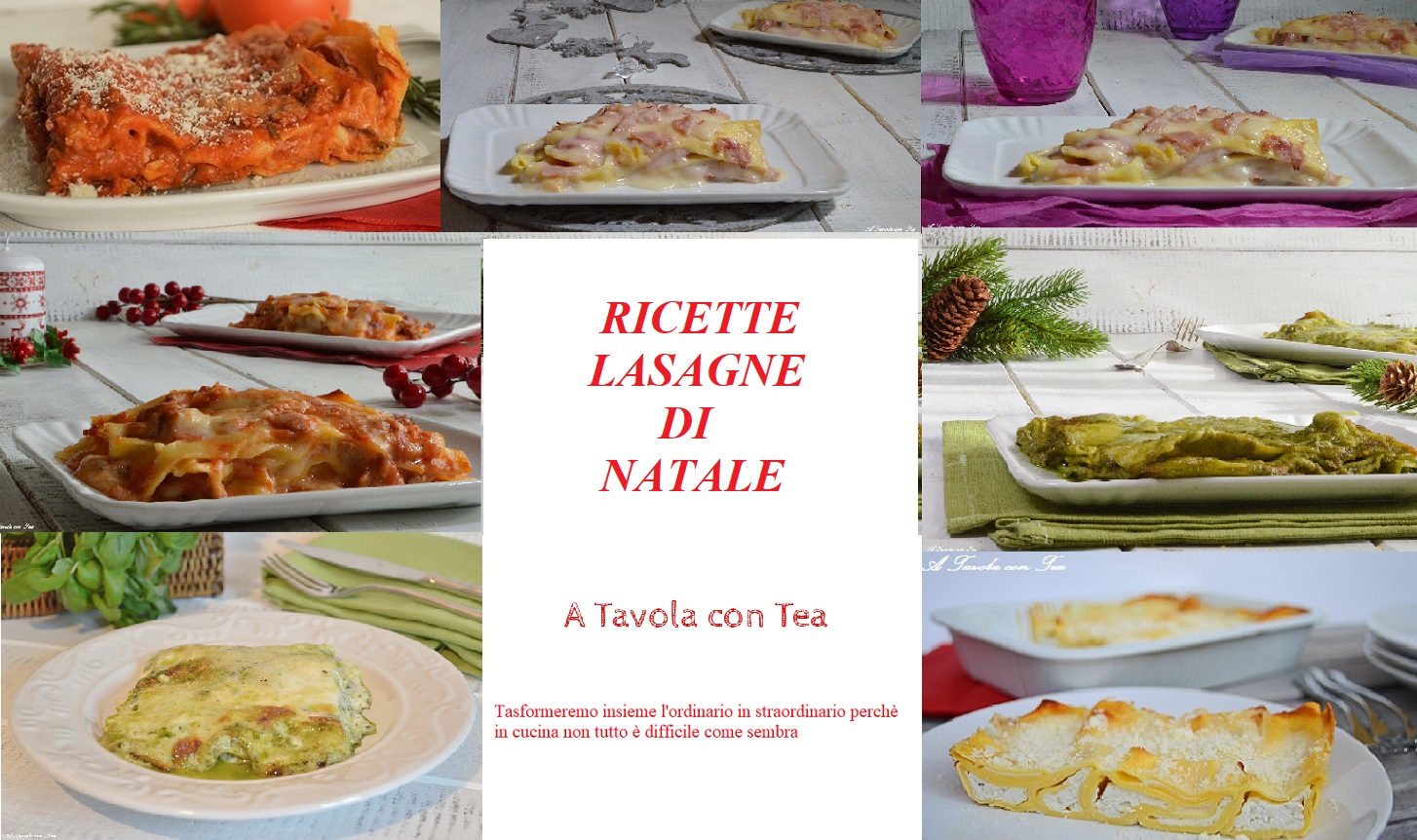 Lasagne di natale consigli e ricette