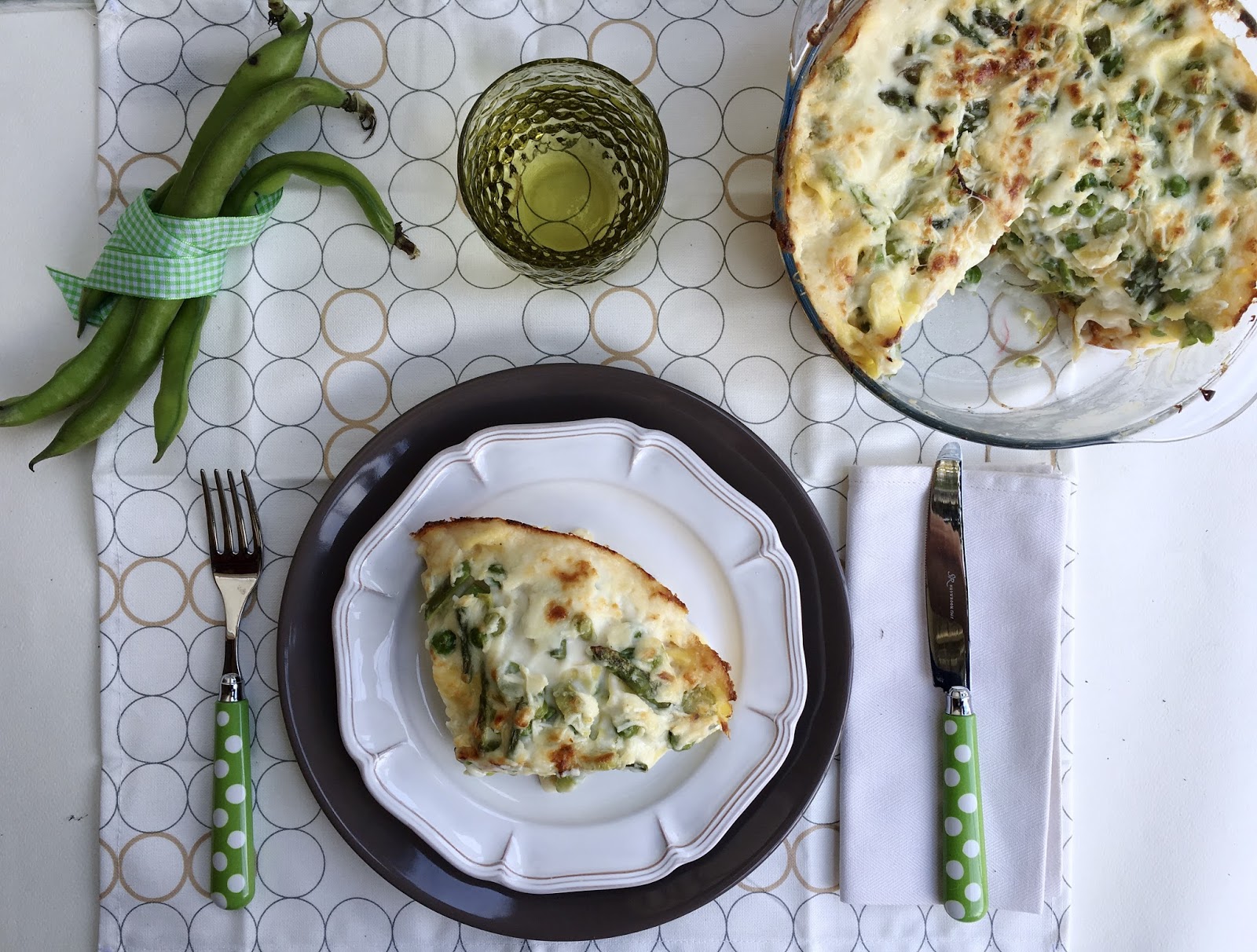 Lasagne primavera al forno