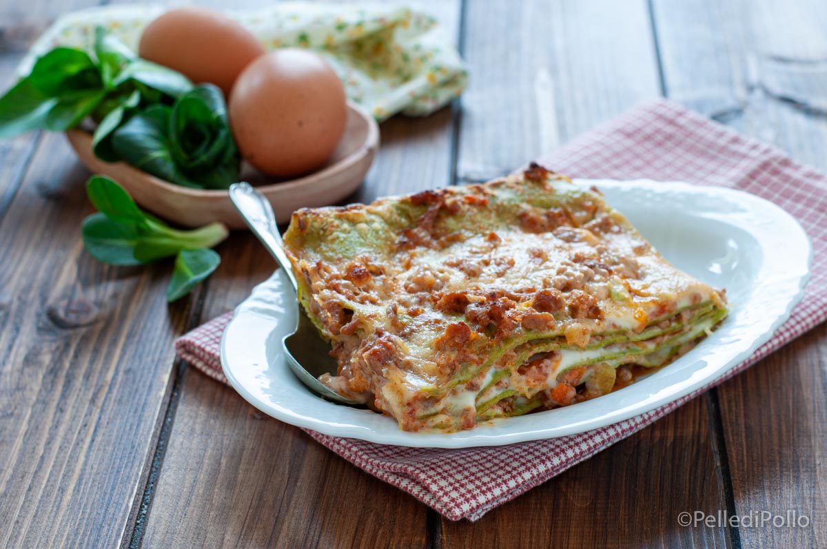 Lasagne verdi al ragù di carne