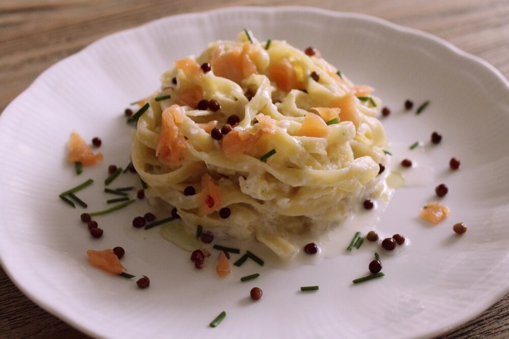 lasagnette finocchio e salmone e la cena diventa facilissima!