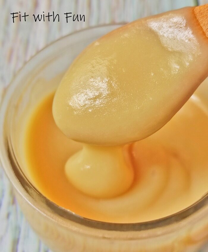 Latte condensato senza zucchero né glutine chetogenico