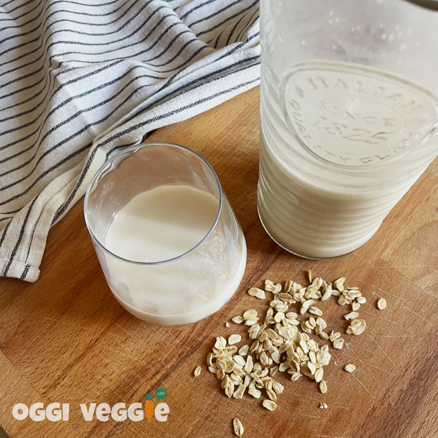 Latte di avena fatto in casa velocissimo