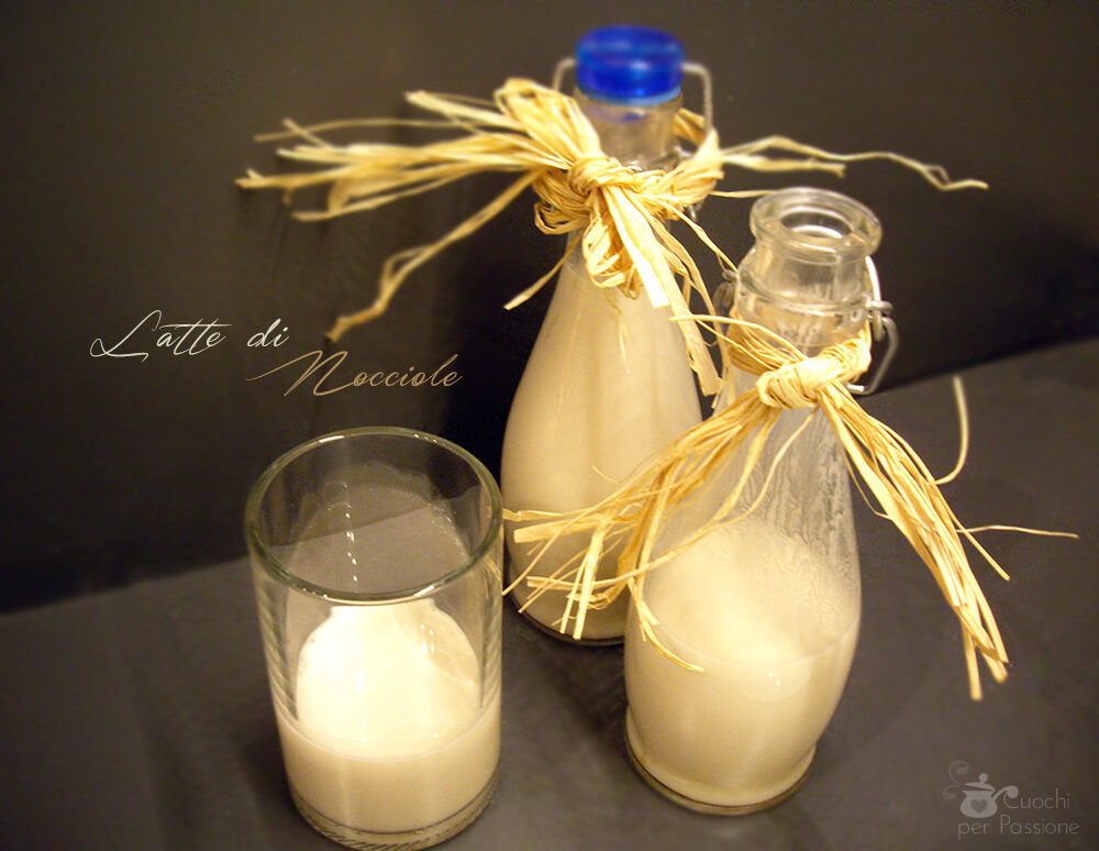 Latte di nocciole