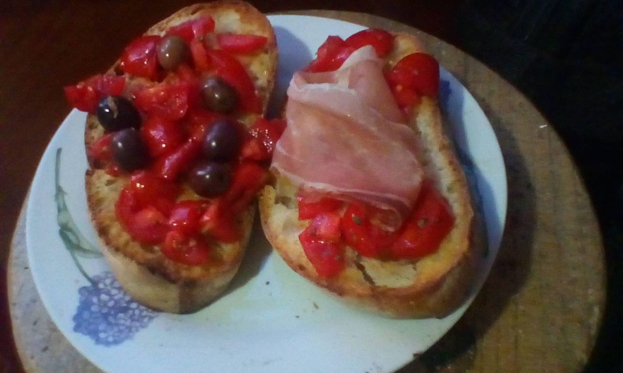 Le mie bruschettone