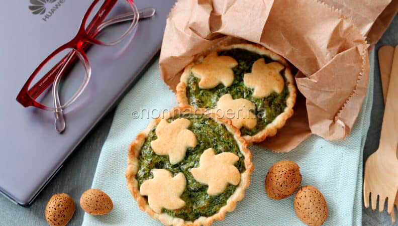 Le mini quiches alle bietole per la pausa pranzo in ufficio
