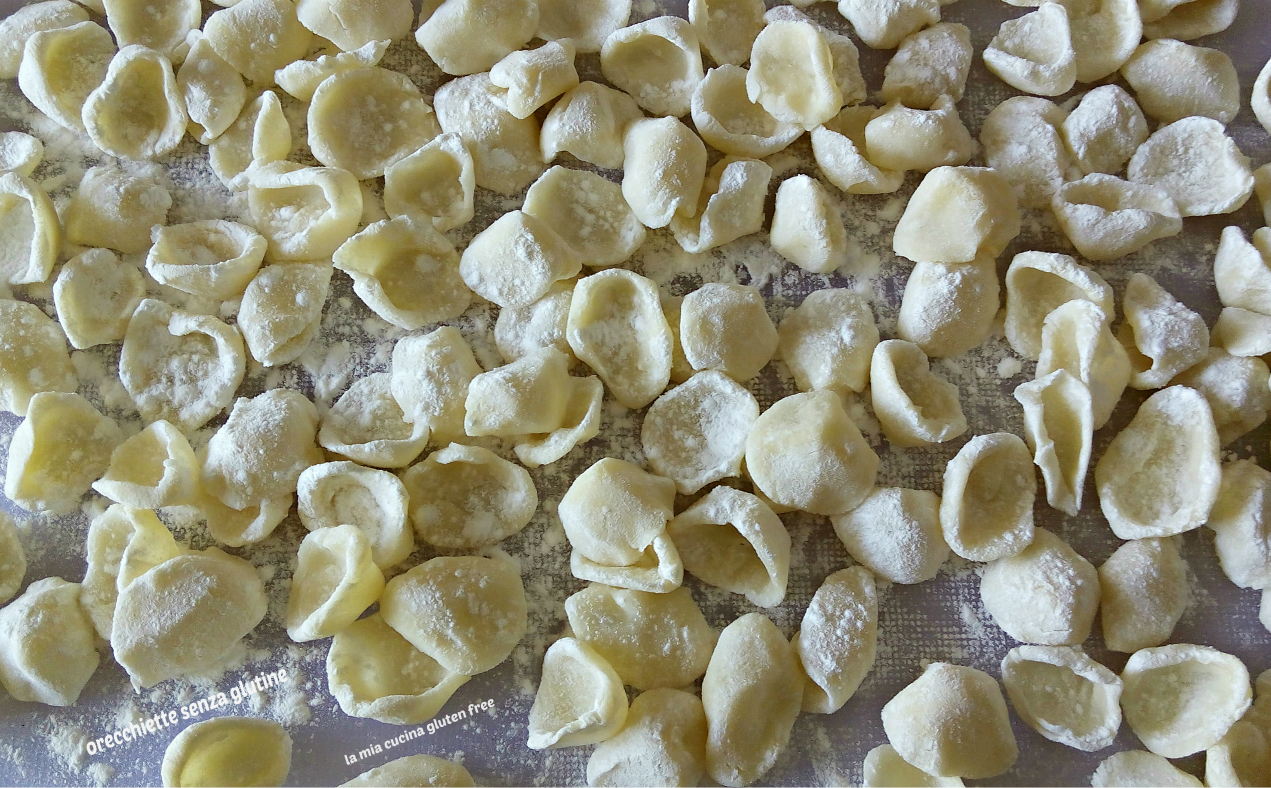 Le orecchiette senza glutine
