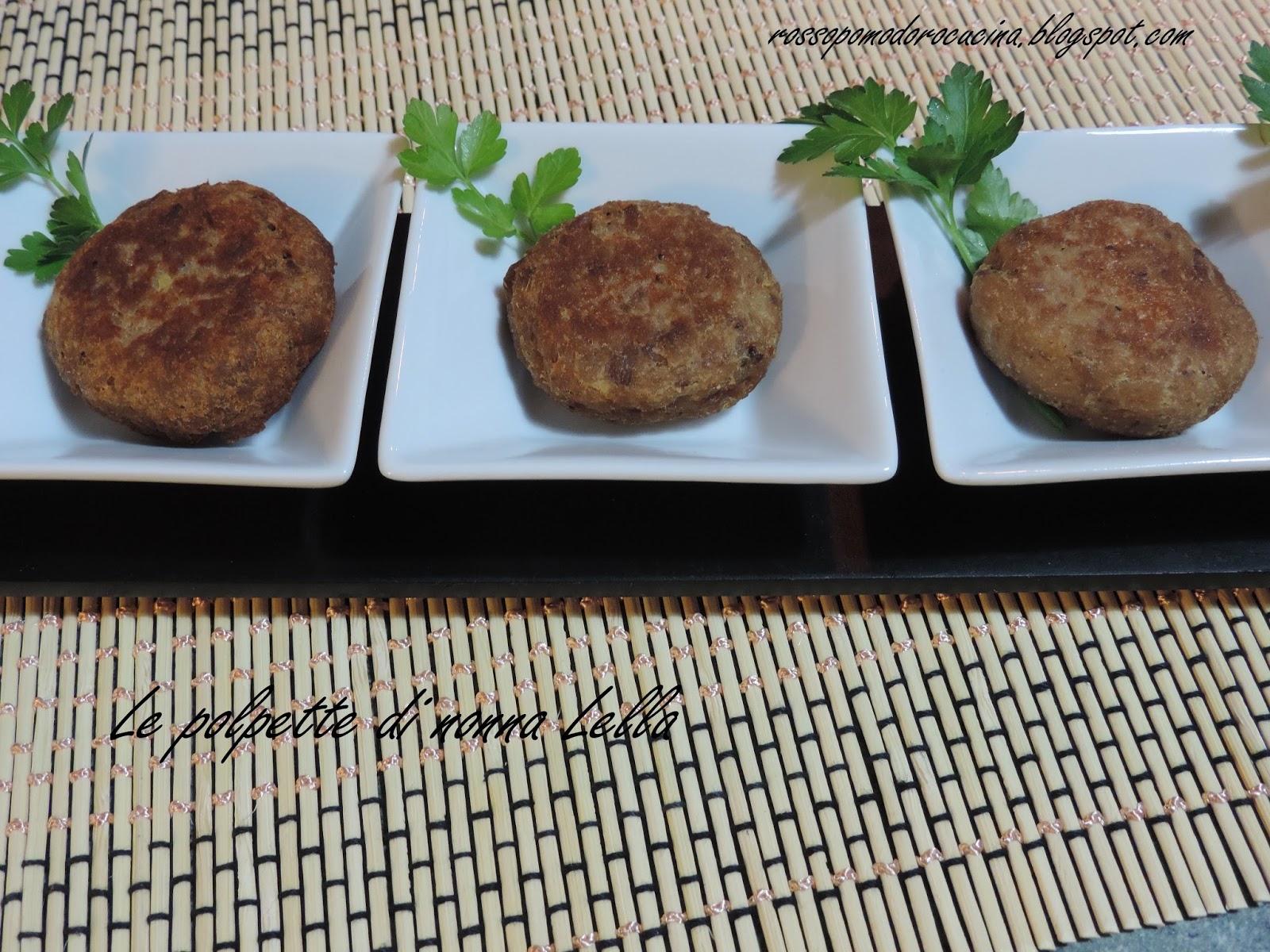 Le polpette di bollito di nonna