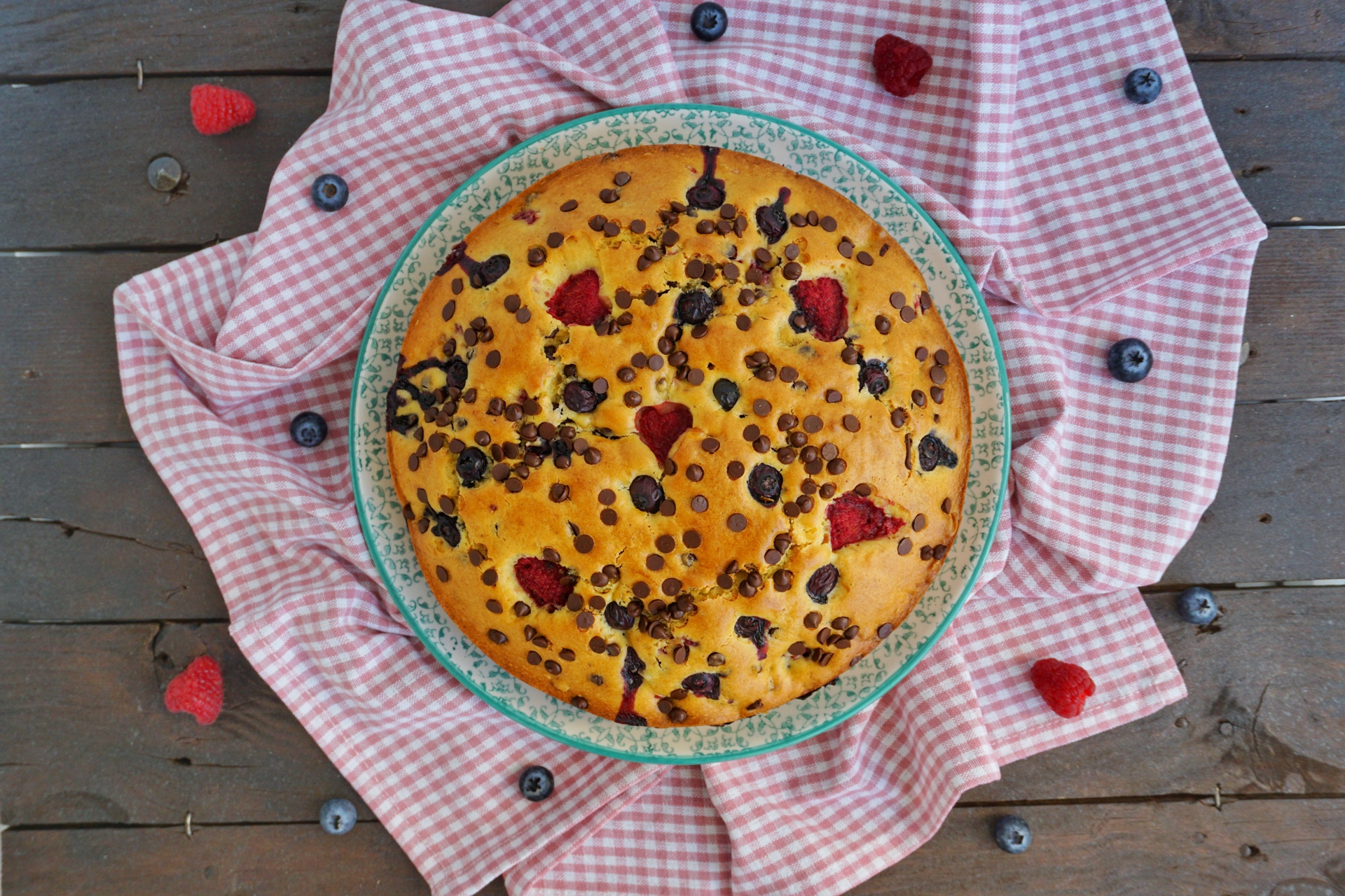 Le ricette di chri: torta frutti rossi e cioccolato