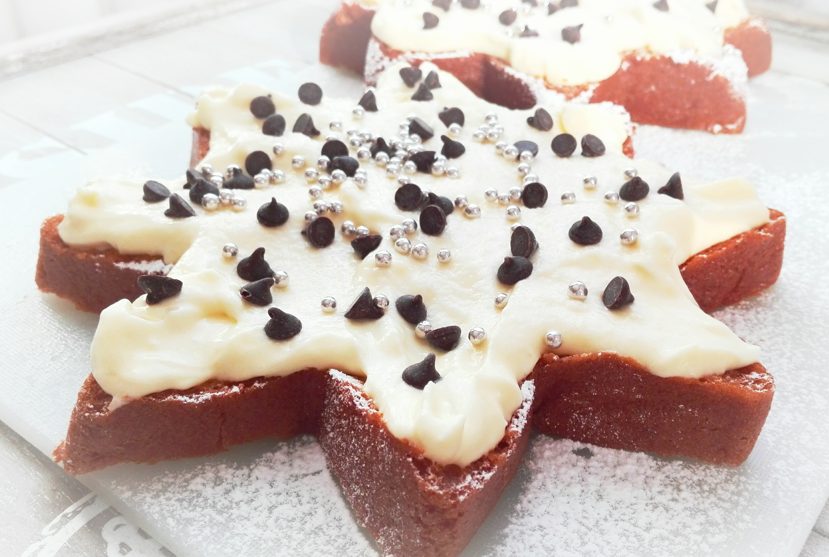 Le stelle di pandoro chantilly