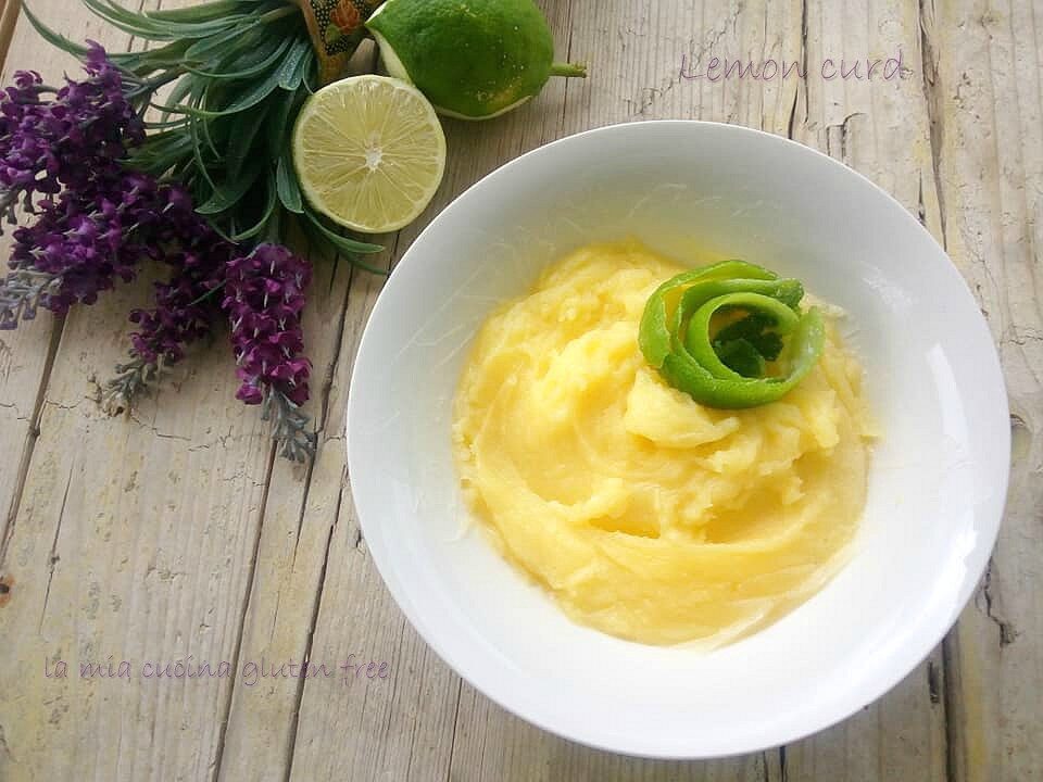 Lemon curd senza glutine