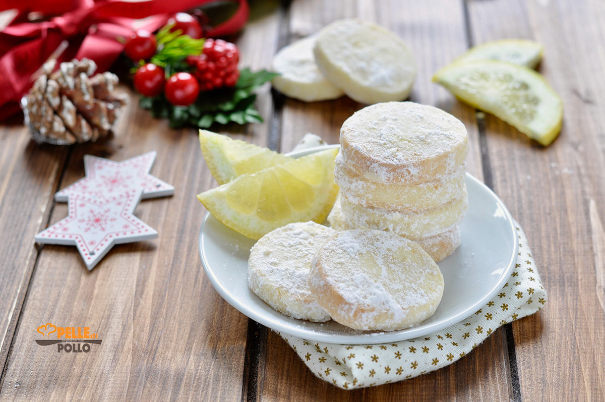 Lemon meltaways – biscotti al limone