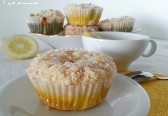 Lemon muffins al profumo di anice